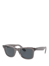 John Lewis Ray-Ban RB2140 Original Wayfarer Classic Grey Unisex D-Frame Sunglasses 50mm- Buy online at McGrocer