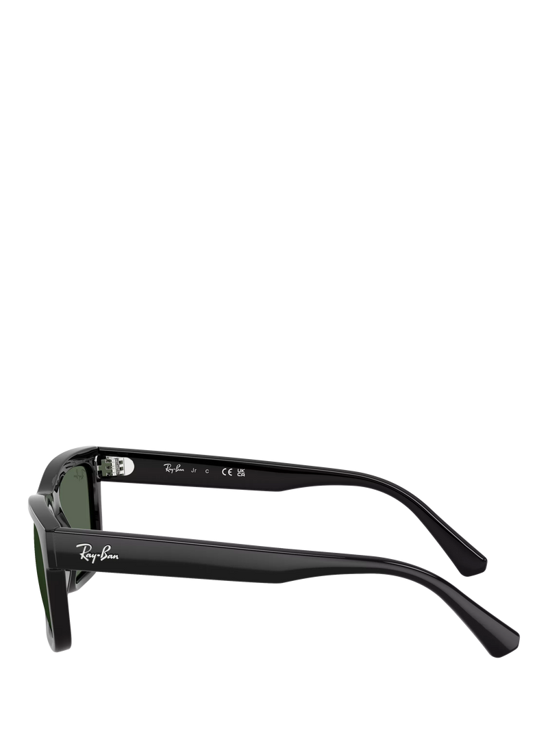 Ray-Ban RJ9196S kids bio-based rectangular sunglasses black (British brand)