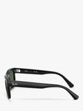 Ray-Ban RJ9196S kids bio-based rectangular sunglasses black (British brand)
