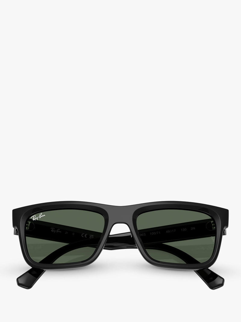 Ray-Ban RJ9196S kids bio-based rectangular sunglasses black (British brand)