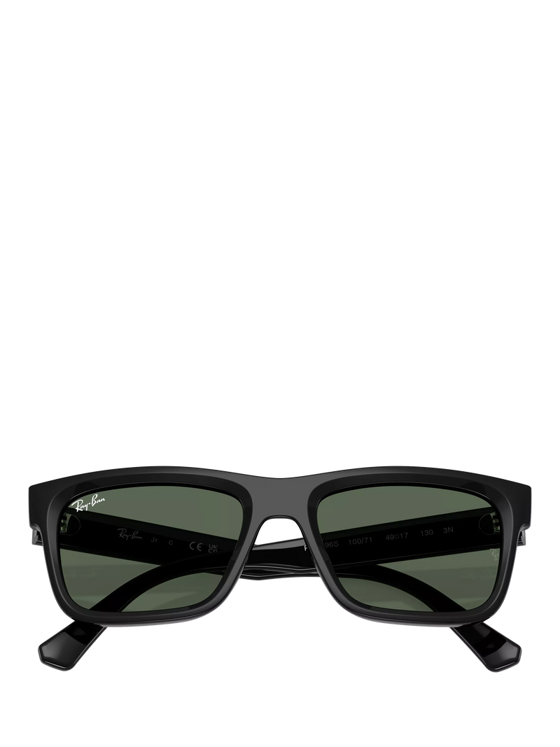 Ray-Ban RJ9196S kids bio-based rectangular sunglasses black (British brand)