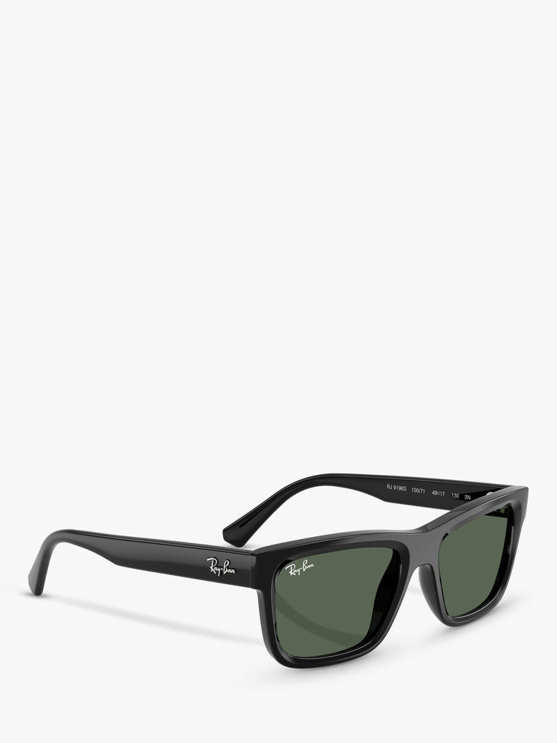 Ray-Ban RJ9196S kids bio-based rectangular sunglasses black (British brand)