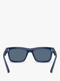 Ray-Ban RJ9196S kids bio-based blue rectangular sunglasses 49mm, UK version
