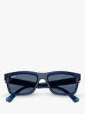 Ray-Ban RJ9196S kids bio-based blue rectangular sunglasses 49mm, UK version