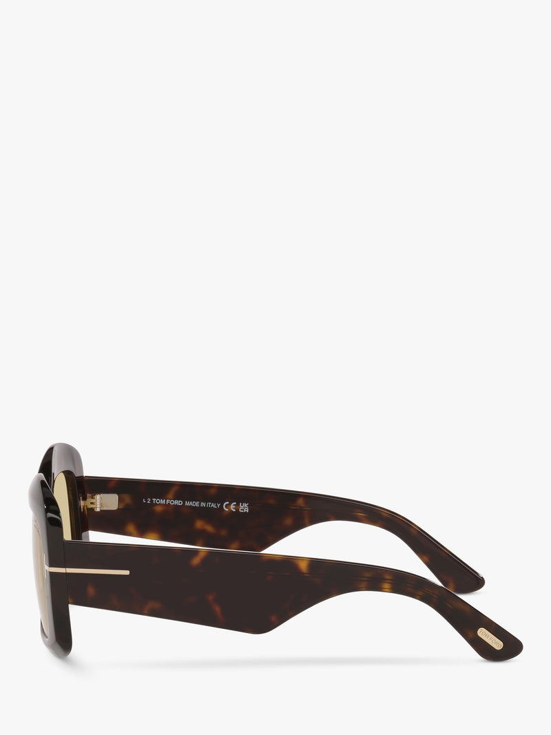 Tom Ford square sunglasses 53mm lens, UK version