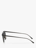 Yves Saint Laurent D-frame sunglasses in black with polyamide lenses - British product