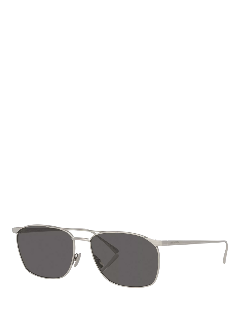 YSL D-Frame sunglasses silver, imported from the UK