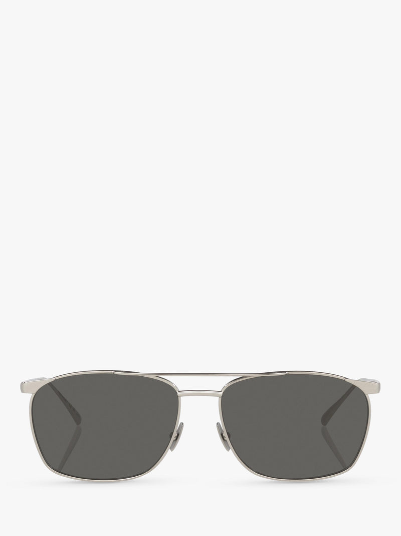 YSL D-Frame sunglasses silver, imported from the UK