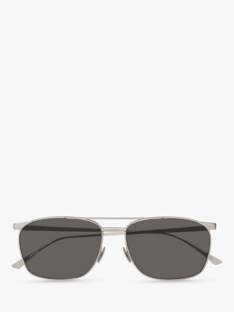 YSL D-Frame sunglasses silver, imported from the UK