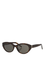 John Lewis Yves Saint Laurent Women's Oval Sunglasses Tortoise- Buy online at McGrocer