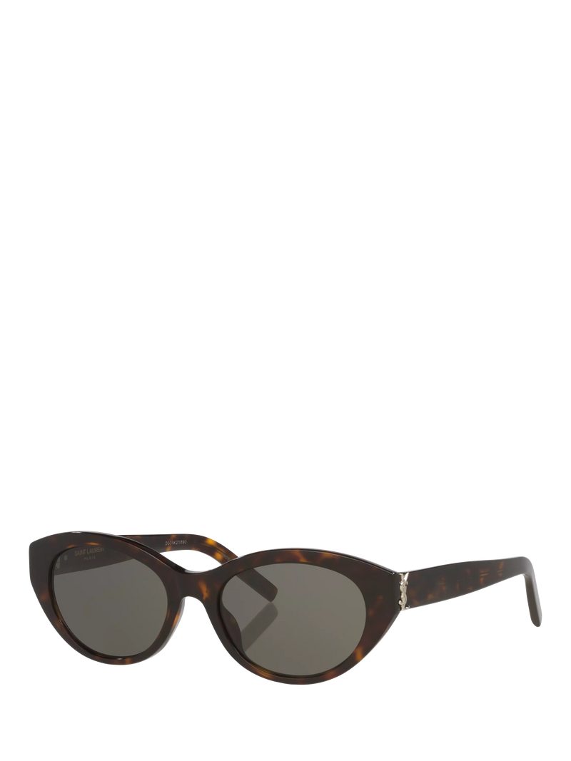 Yves Saint Laurent oval sunglasses tortoise 54mm (British brand)