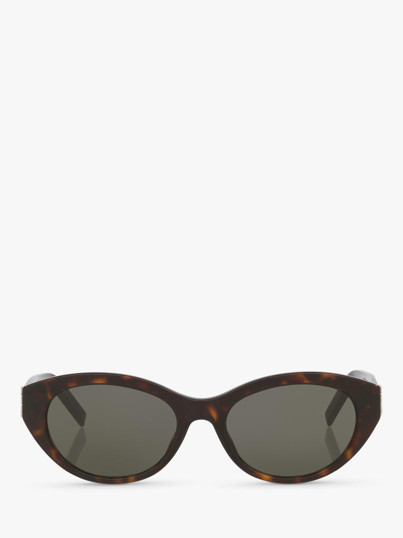 Yves Saint Laurent oval sunglasses tortoise 54mm (British brand)