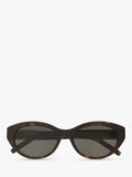 Yves Saint Laurent oval sunglasses tortoise 54mm (British brand)