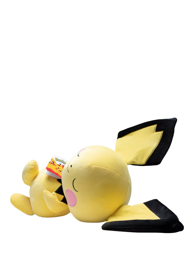 Pokémon sleeping Pichu plush 18 inches - British product