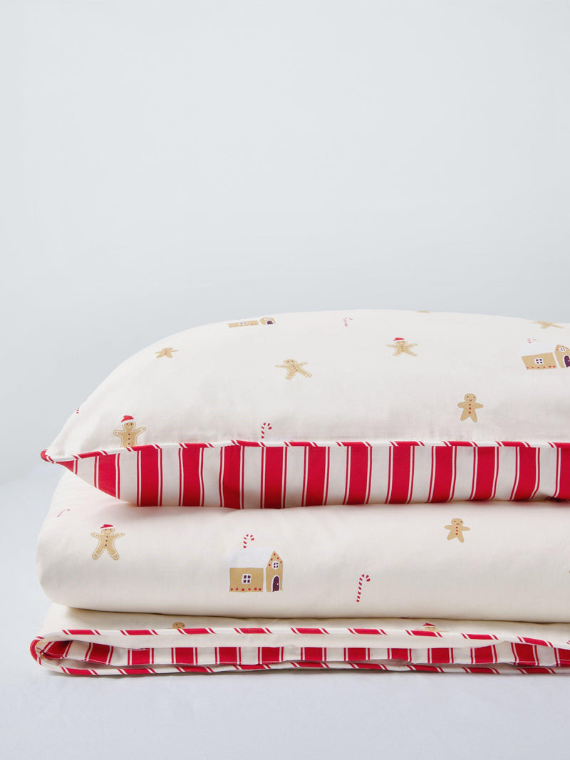 John Lewis kids gingerbread duvet cover set single, imported from the UK