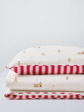 John Lewis kids gingerbread duvet cover set single, imported from the UK