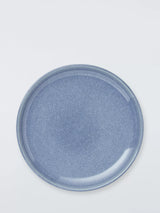 John Lewis John Lewis Iona Stoneware Side Plate, Blue, 21.5cm- Buy online at McGrocer