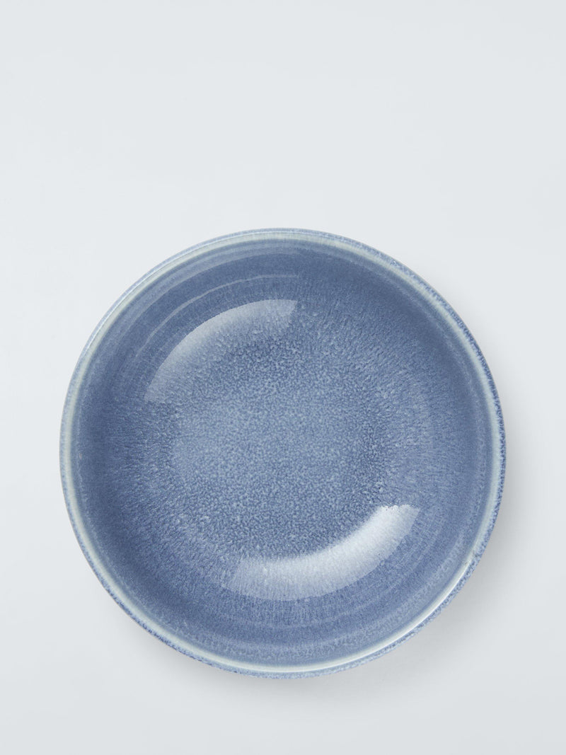 John Lewis stoneware cereal bowl blue 16cm - British product