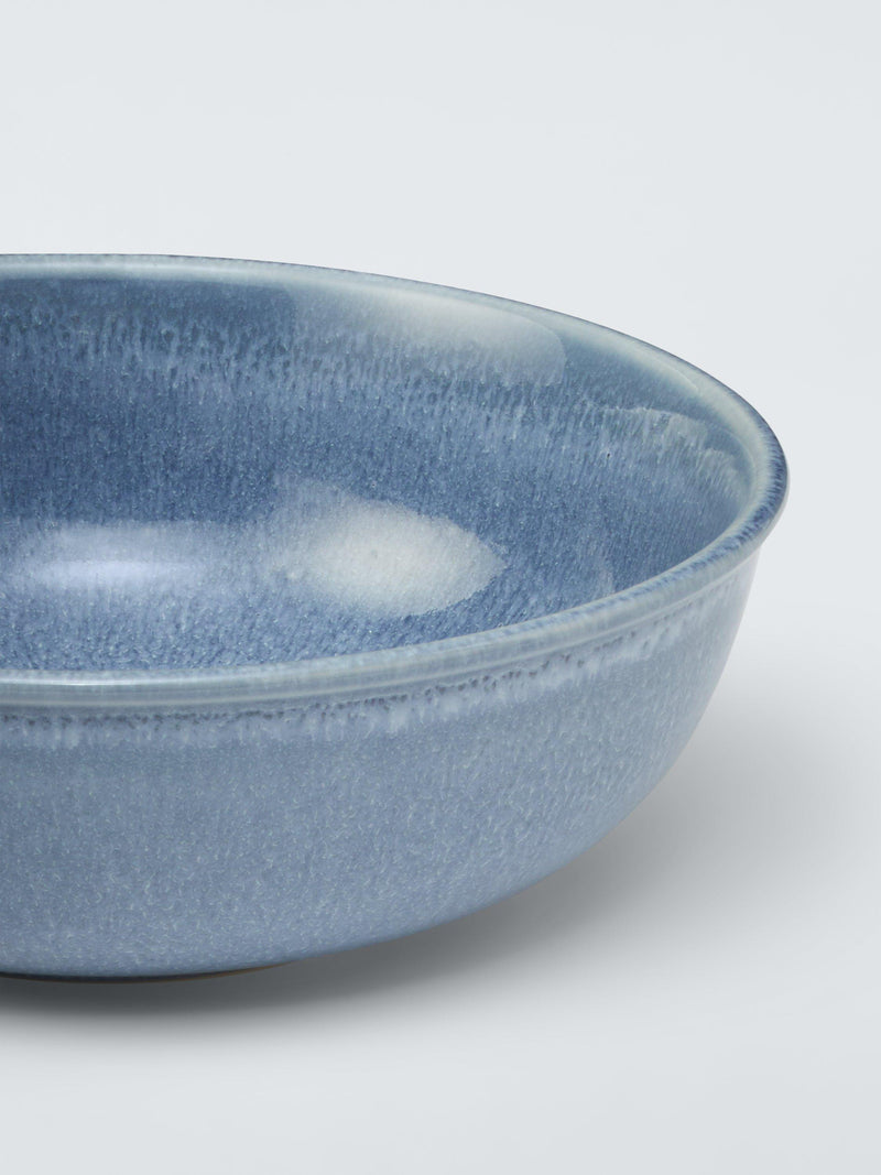 John Lewis stoneware cereal bowl blue 16cm - British product
