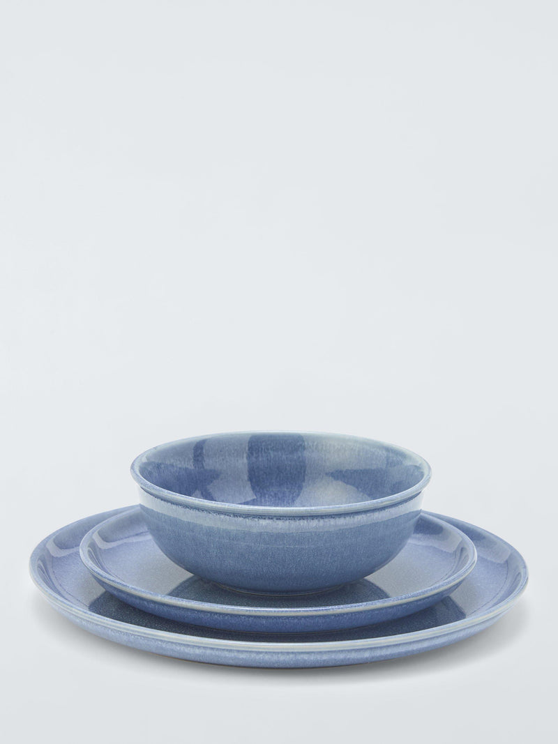 John Lewis stoneware cereal bowl blue 16cm - British product