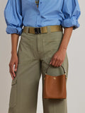 Ralph Lauren Reese small leather bucket bag (British brand)