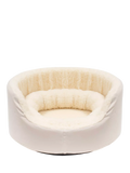 Lords & Labradors grow with me puppy bed sherpa fleece, imported from the UK