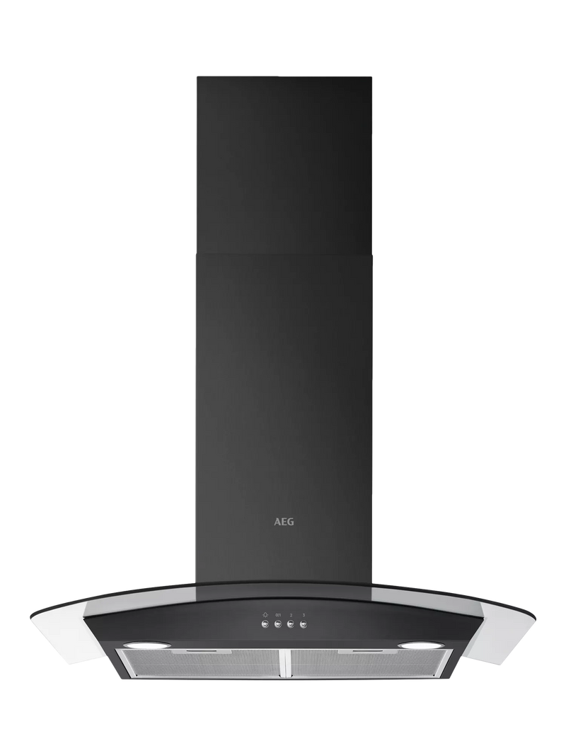 AEG chimney cooker hood DTX3840B, imported from the UK