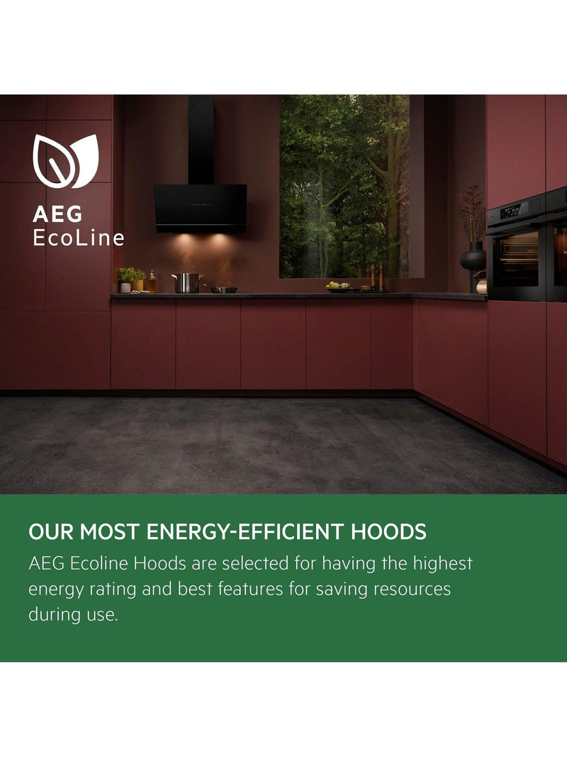 AEG NDV8761CB 60cm chimney cooker hood - British product