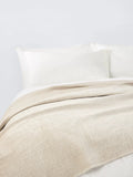 John Lewis cotton velvet embroidered quilt king size - British product