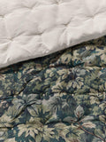 John Lewis Giardino linen blend quilt king size, imported from the UK