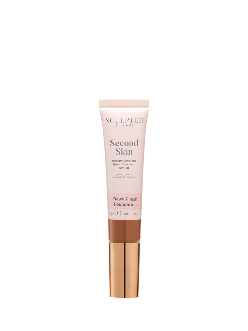Sculpted By Aimee Second Skin Dewy Foundation, Rich Plus 6.5
