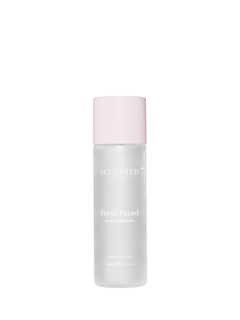 Sculpted by Aimee Fresh Faced makeup remover 100ml, imported from the UK