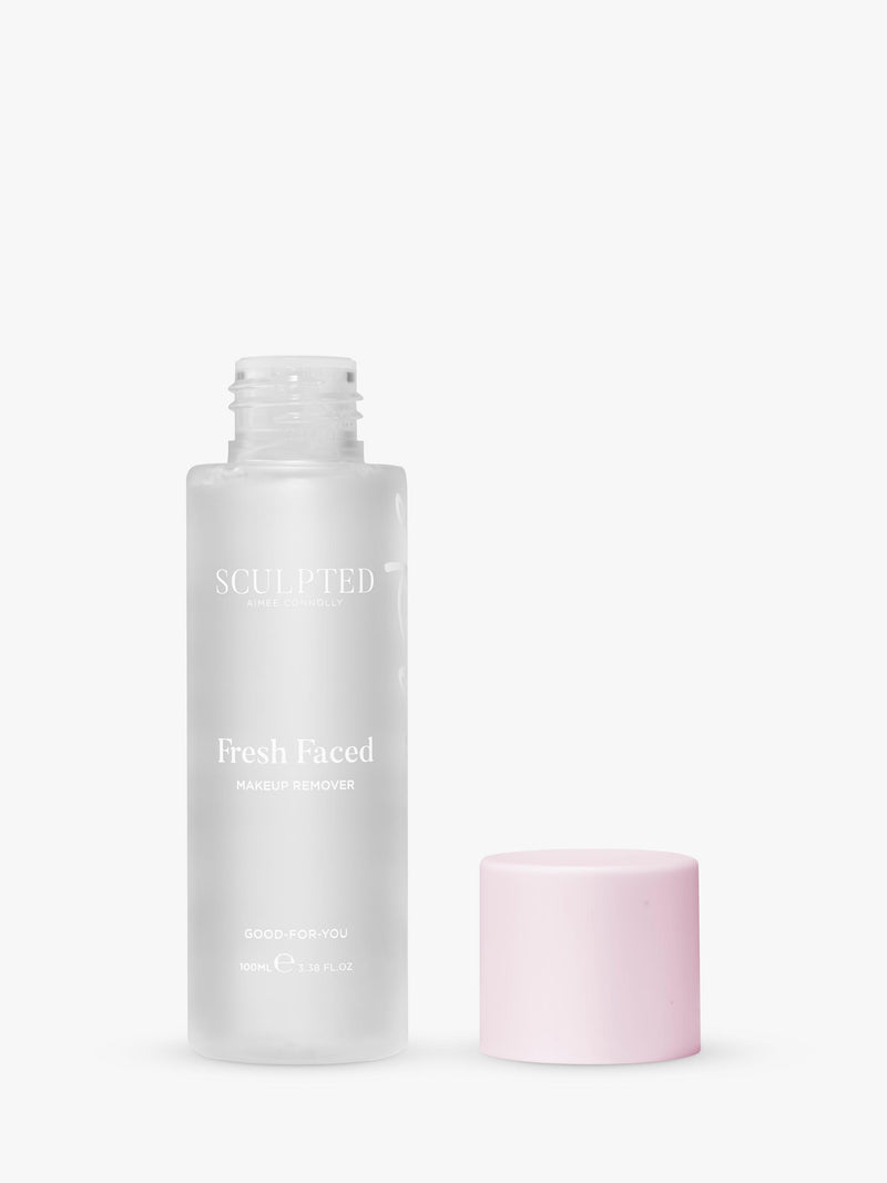 Sculpted by Aimee Fresh Faced makeup remover 100ml, imported from the UK