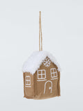 Ancient Wonders Gingerbread House Felt Tree Decoration