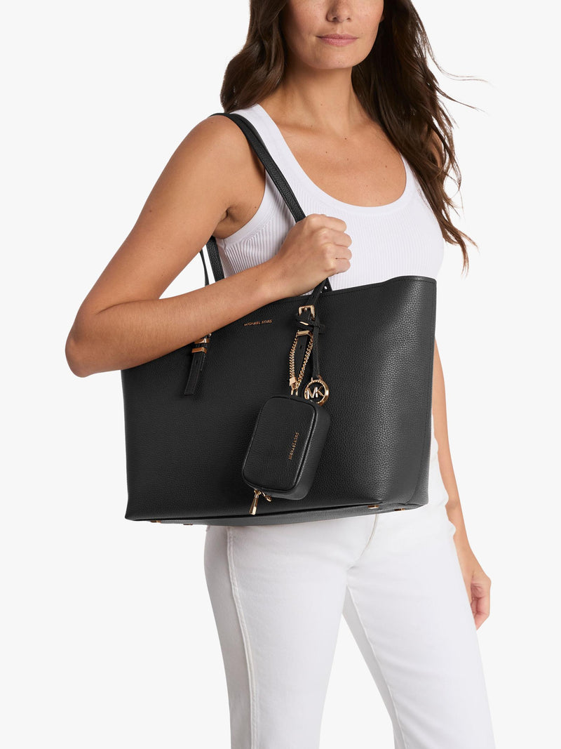Michael Kors Quinn large leather tote bag (British brand)