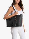 Michael Kors Quinn large leather tote bag (British brand)