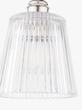 Laura Ashley Callaghan pendant ceiling light polished nickel - British product
