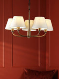 Laura Ashley Denston 5 light chandelier antique bronze, imported from the UK
