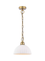 John Lewis Laura Ashley Durford Metallic Bronze Pendant Ceiling Light- Buy online at McGrocer