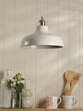 Laura Ashley Pussy Willow ceramic pendant light (British brand)