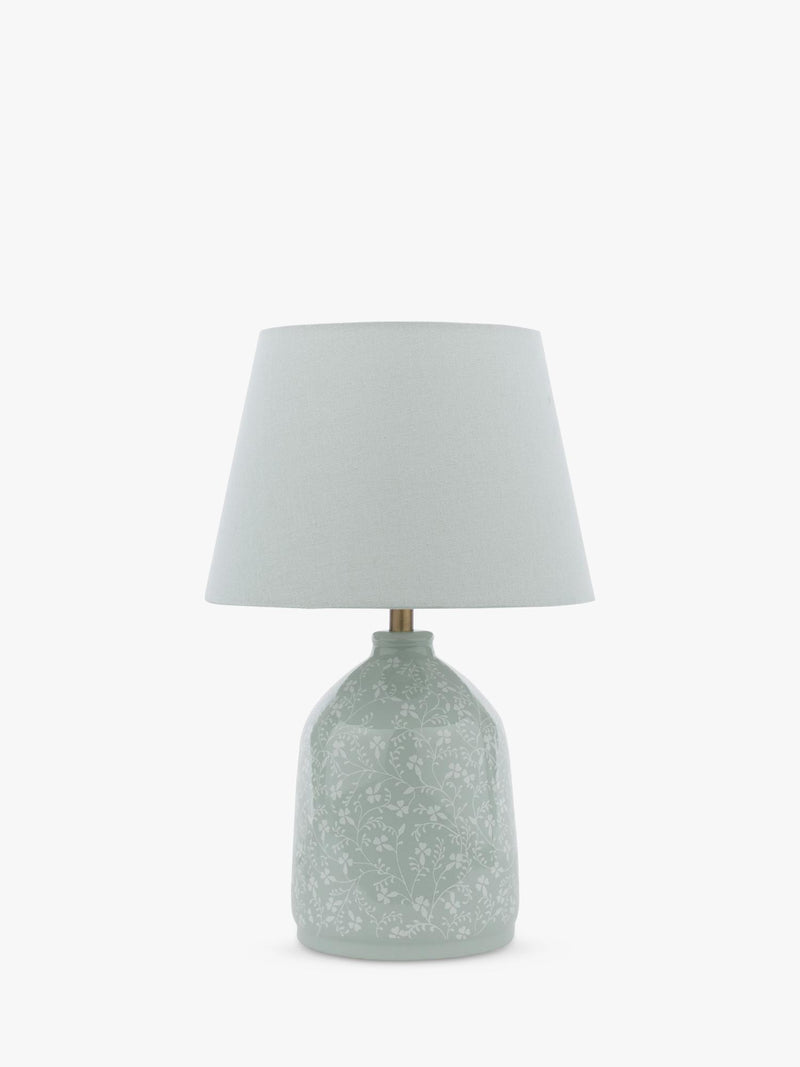 Laura Ashley Campion table lamp light blue - British product