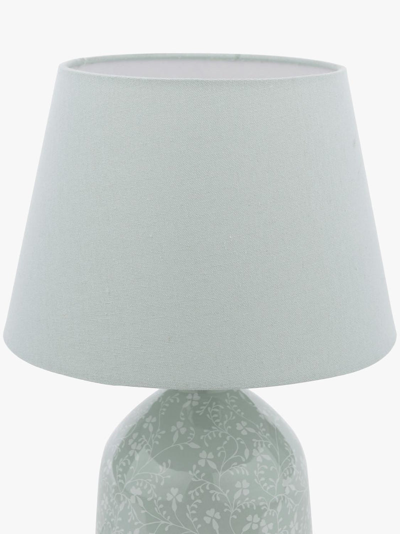 Laura Ashley Campion table lamp light blue - British product