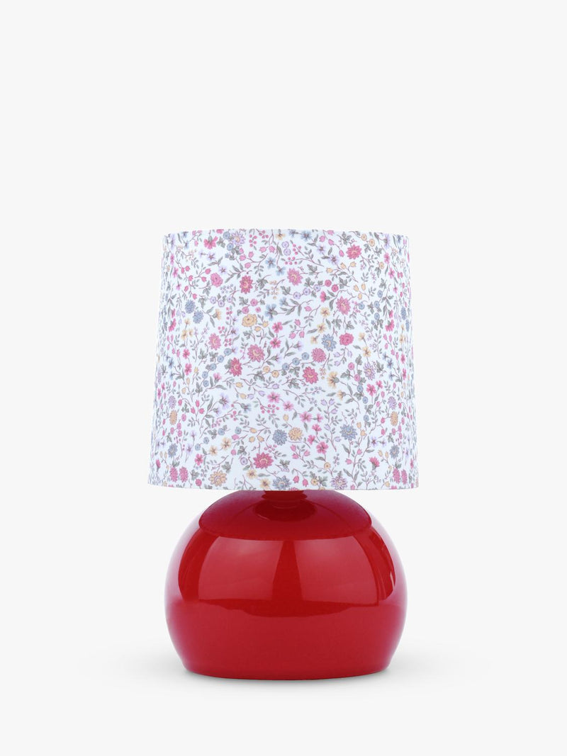 Laura Ashley Knowlton table lamp pink floral shade (British brand)