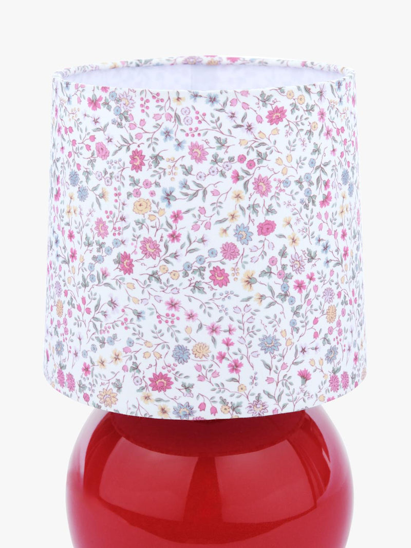 Laura Ashley Knowlton table lamp pink floral shade (British brand)