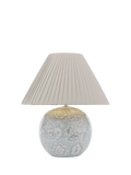 Laura Ashley Montford floral ceramic lamp H39cm, imported from the UK