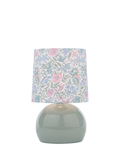 Laura Ashley Sherston table lamp blue, imported from the UK