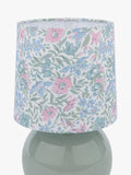 Laura Ashley Sherston table lamp blue, imported from the UK