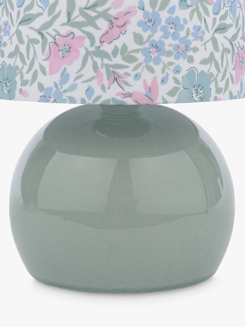Laura Ashley Sherston table lamp blue, imported from the UK