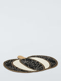 John Lewis Halloween beaded pumpkin placemat round 36cm - British product