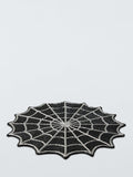 John Lewis Halloween beaded spider web placemat black, UK version